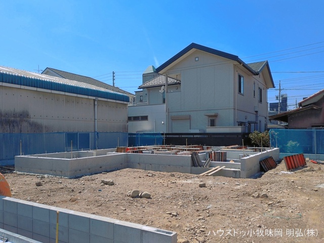 愛知県小牧市中央3丁目の新築戸建て基礎写真 2026年4月2日撮影