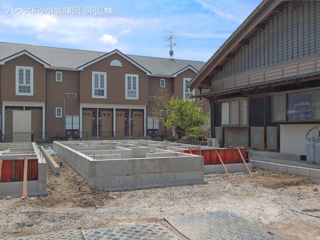愛知県丹羽郡大口町余野２丁目の新築戸建て基礎写真 2026年4月13日撮影