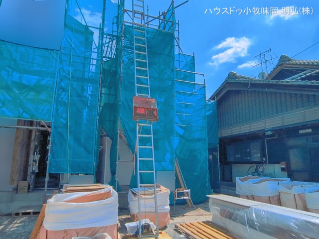 愛知県丹羽郡大口町余野２丁目の新築戸建てシート写真 2026年5月14日撮影