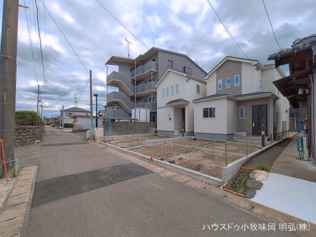愛知県丹羽郡大口町余野２丁目の新築戸建て外構写真 2026年6月7日撮影