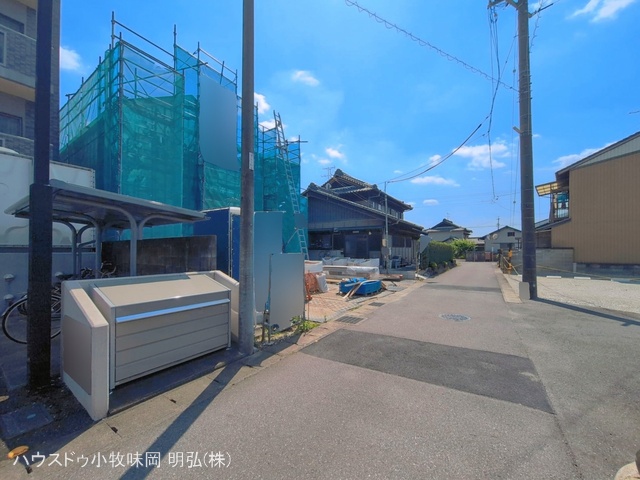 愛知県丹羽郡大口町余野２丁目の新築戸建てシート写真 2026年5月14日撮影