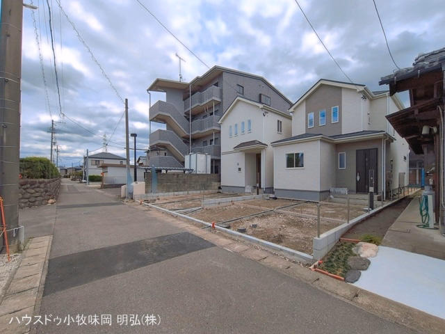 愛知県丹羽郡大口町余野２丁目の新築戸建て外構写真 2026年6月7日撮影