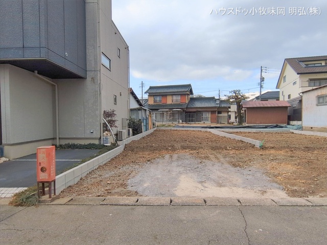 愛知県小牧市小牧１丁目の新築戸建て更地・土地写真 2026年2月5日撮影