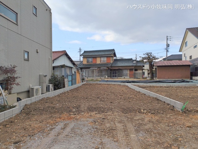 愛知県小牧市小牧１丁目の新築戸建て更地・土地写真 2026年2月5日撮影