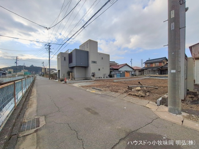 愛知県小牧市小牧１丁目の新築戸建て更地・土地写真 2026年2月5日撮影