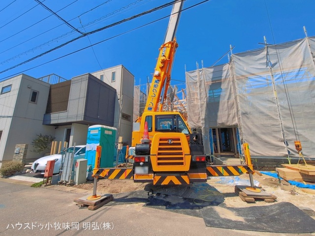 愛知県小牧市小牧１丁目の新築戸建て上棟写真 2026年4月2日撮影