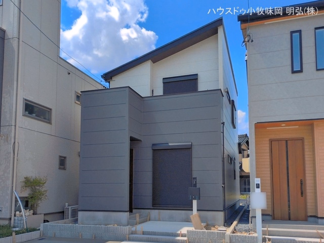 愛知県小牧市小牧１丁目の新築戸建て外構写真 2026年6月11日撮影