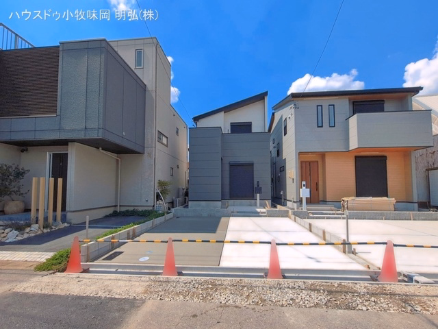 愛知県小牧市小牧１丁目の新築戸建て外構写真 2026年6月11日撮影