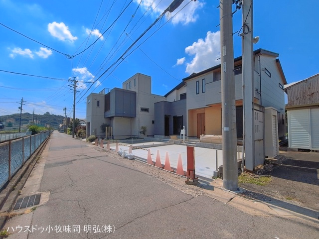 愛知県小牧市小牧１丁目の新築戸建て外構写真 2026年6月11日撮影