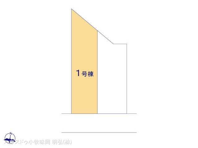 愛知県小牧市小牧１丁目の新築戸建て全体区画図 ※図面と異なる場合は現況を優先