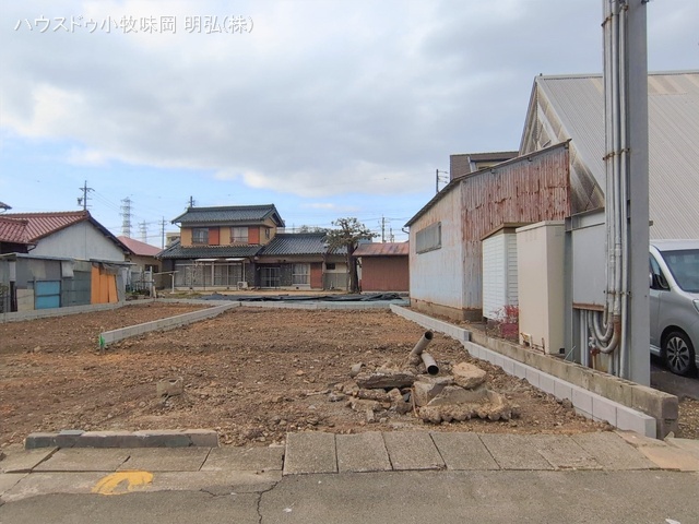 愛知県小牧市小牧１丁目の新築戸建て更地・土地写真 2026年2月5日撮影