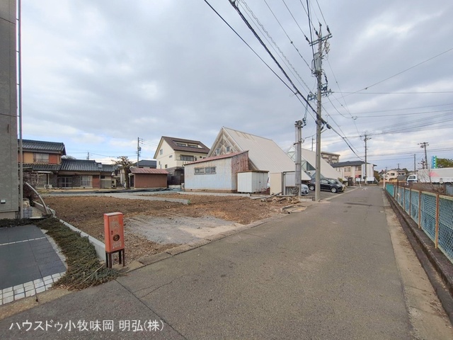 愛知県小牧市小牧１丁目の新築戸建て更地・土地写真 2026年2月5日撮影