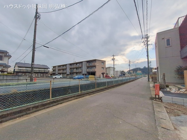 愛知県小牧市小牧１丁目の新築戸建て更地・土地写真 2026年2月5日撮影