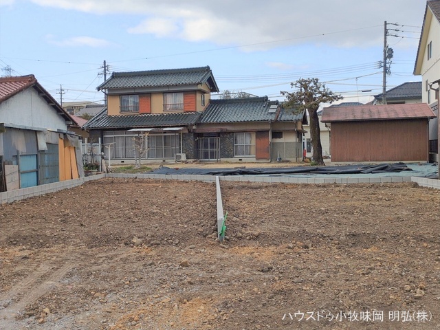 愛知県小牧市小牧１丁目の新築戸建て更地・土地写真 2026年2月5日撮影