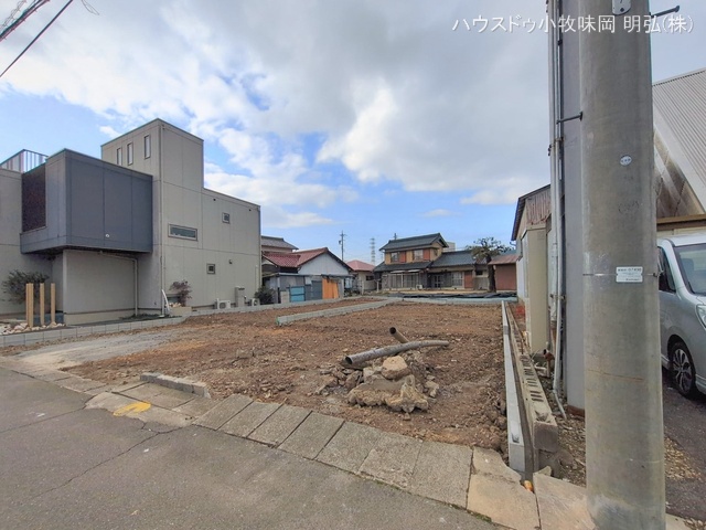 愛知県小牧市小牧１丁目の新築戸建て更地・土地写真 2026年2月5日撮影