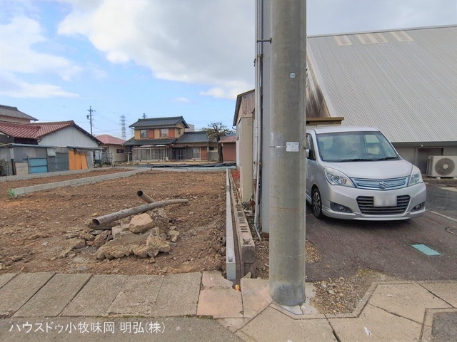 愛知県小牧市小牧１丁目の新築戸建て更地・土地写真 2026年2月5日撮影