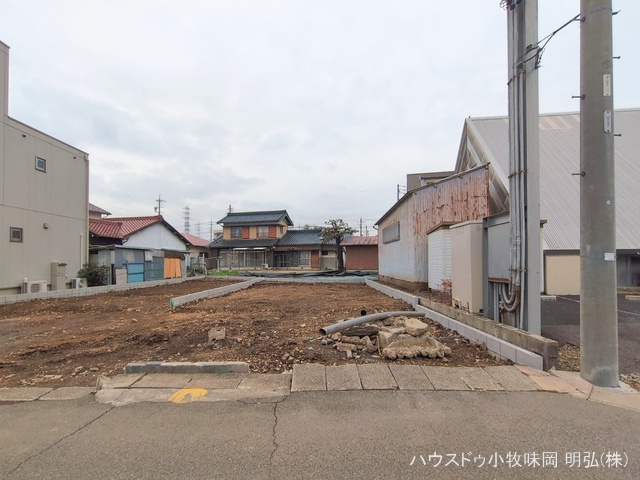 愛知県小牧市小牧１丁目の新築戸建て更地・土地写真 2026年2月26日撮影