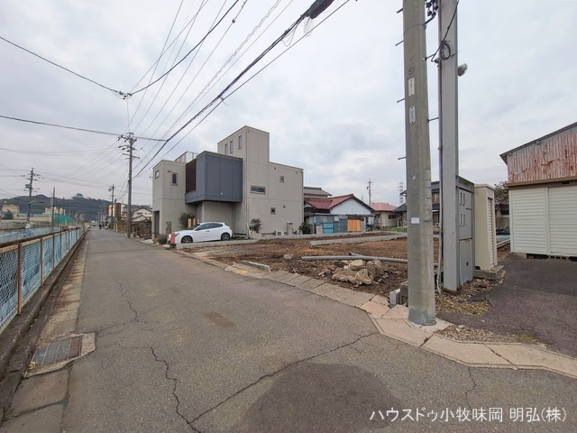 愛知県小牧市小牧１丁目の新築戸建て更地・土地写真 2026年2月26日撮影