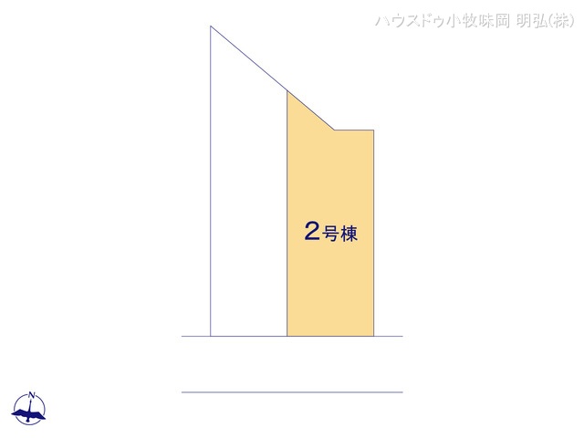 愛知県小牧市小牧１丁目の新築戸建て全体区画図 ※図面と異なる場合は現況を優先