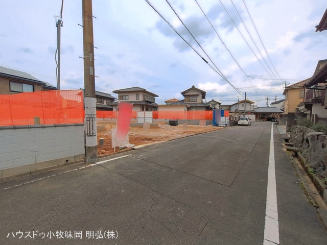 愛知県犬山市大字羽黒字小豆田の新築戸建て更地・土地写真 2026年3月29日撮影