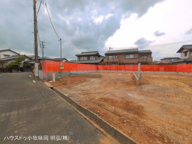 愛知県犬山市大字羽黒字小豆田の新築戸建て更地・土地写真 2026年3月29日撮影