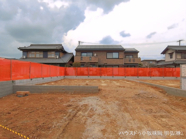 愛知県犬山市大字羽黒字小豆田の新築戸建て更地・土地写真 2026年3月29日撮影