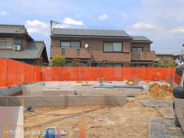 愛知県犬山市大字羽黒字小豆田の新築戸建て基礎写真 2026年4月13日撮影