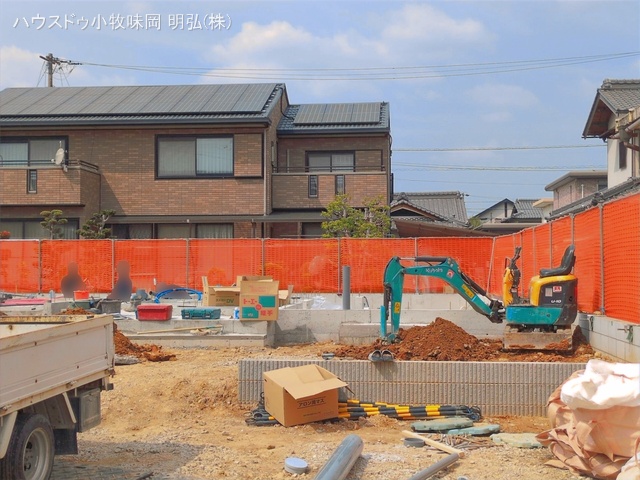 愛知県犬山市大字羽黒字小豆田の新築戸建て基礎写真 2026年4月13日撮影