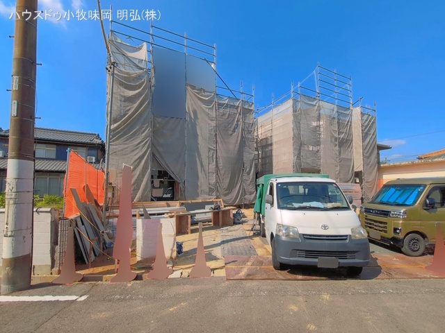 愛知県犬山市大字羽黒字小豆田の新築戸建てシート写真 2026年5月14日撮影