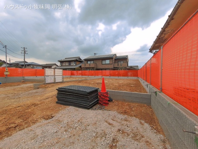 愛知県犬山市大字羽黒字小豆田の新築戸建て更地・土地写真 2026年3月29日撮影