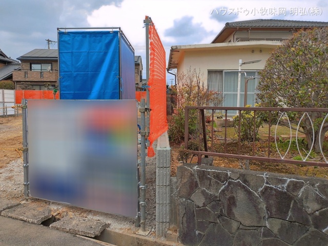 愛知県犬山市大字羽黒字小豆田の新築戸建て更地・土地写真 2026年3月29日撮影