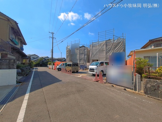 愛知県犬山市大字羽黒字小豆田の新築戸建てシート写真 2026年5月14日撮影