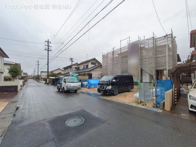 愛知県小牧市古雅４丁目の新築戸建てシート写真 2026年2月24日撮影