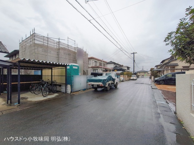 愛知県小牧市古雅４丁目の新築戸建てシート写真 2026年2月24日撮影