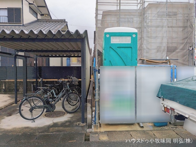 愛知県小牧市古雅４丁目の新築戸建てシート写真 2026年2月24日撮影