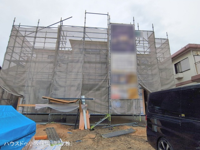 愛知県小牧市古雅４丁目の新築戸建てシート写真 2026年2月24日撮影