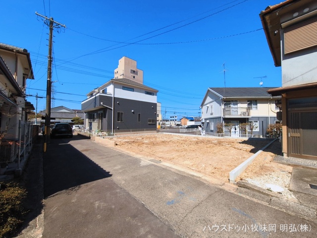 愛知県小牧市堀の内１丁目の新築戸建て更地・土地写真 2026年3月10日撮影