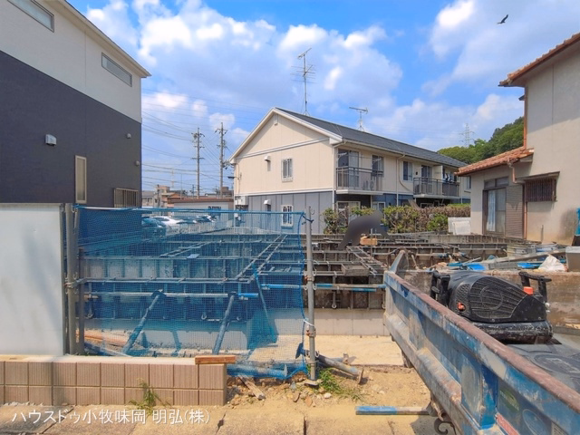 愛知県小牧市堀の内１丁目の新築戸建て基礎写真 2026年6月29日撮影