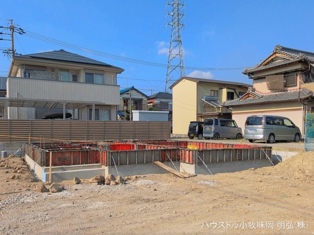 愛知県犬山市字藪畔の新築戸建て基礎写真 2026年5月14日撮影