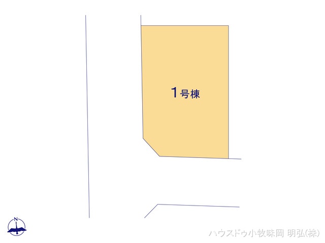 愛知県犬山市字藪畔の新築戸建て全体区画図 ※図面と異なる場合は現況を優先