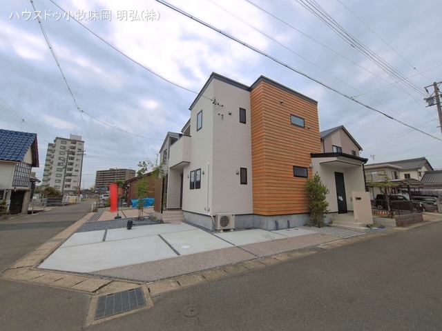愛知県小牧市大字北外山の新築戸建て完成写真 2026年4月21日撮影