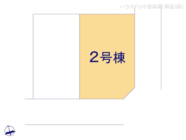 愛知県小牧市大字北外山の新築戸建て全体区画図 ※図面と異なる場合は現況を優先
