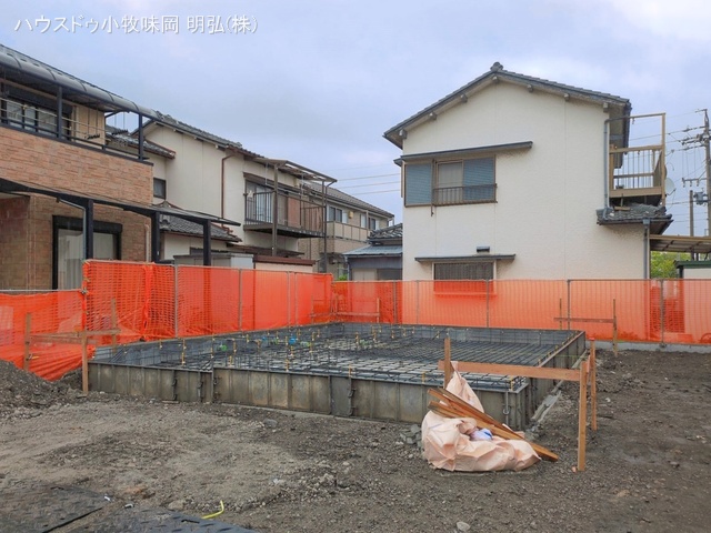 愛知県小牧市下小針中島３丁目の新築戸建て基礎写真 2026年4月29日撮影