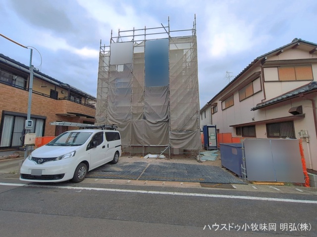 愛知県小牧市下小針中島３丁目の新築戸建て上棟写真 2026年5月27日撮影