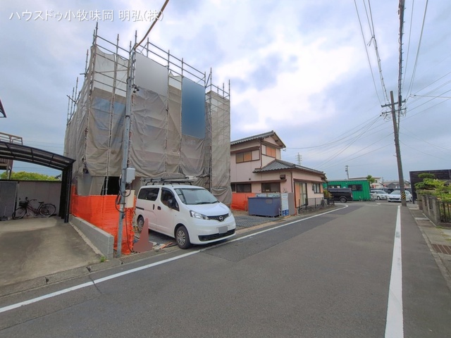 愛知県小牧市下小針中島３丁目の新築戸建て上棟写真 2026年5月27日撮影