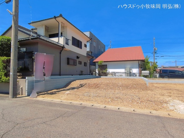 愛知県小牧市中央3丁目の新築戸建て更地・土地写真 2026年5月6日撮影
