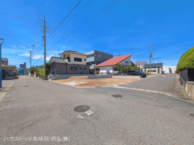 愛知県小牧市中央3丁目の新築戸建て更地・土地写真 2026年5月6日撮影