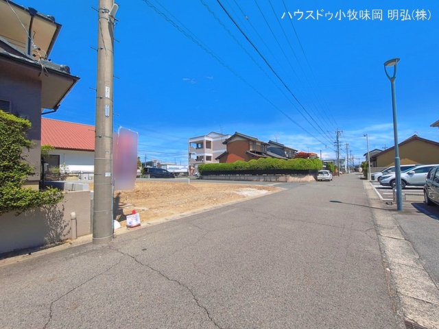 愛知県小牧市中央3丁目の新築戸建て更地・土地写真 2026年5月6日撮影