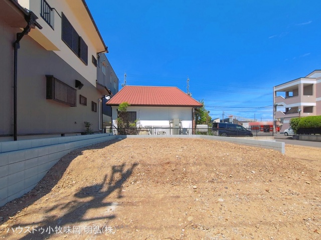 愛知県小牧市中央3丁目の新築戸建て更地・土地写真 2026年5月6日撮影