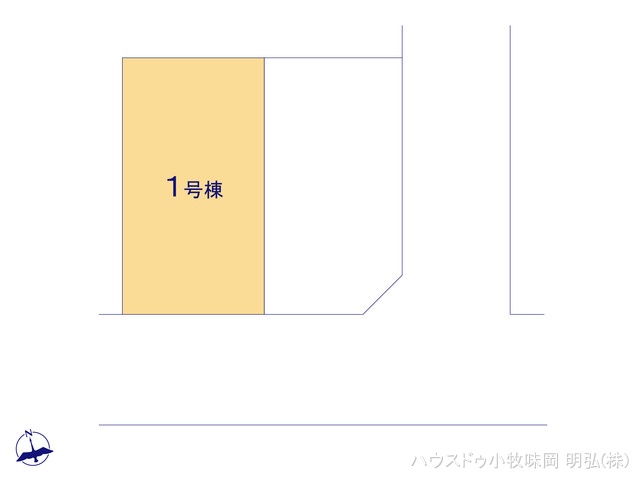 愛知県小牧市中央3丁目の新築戸建て全体区画図 ※図面と異なる場合は現況を優先